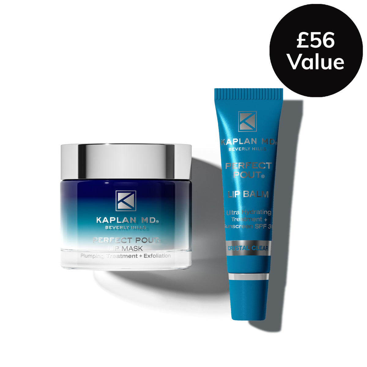 Perfect Pout Lip Mask + Lip Balm XL